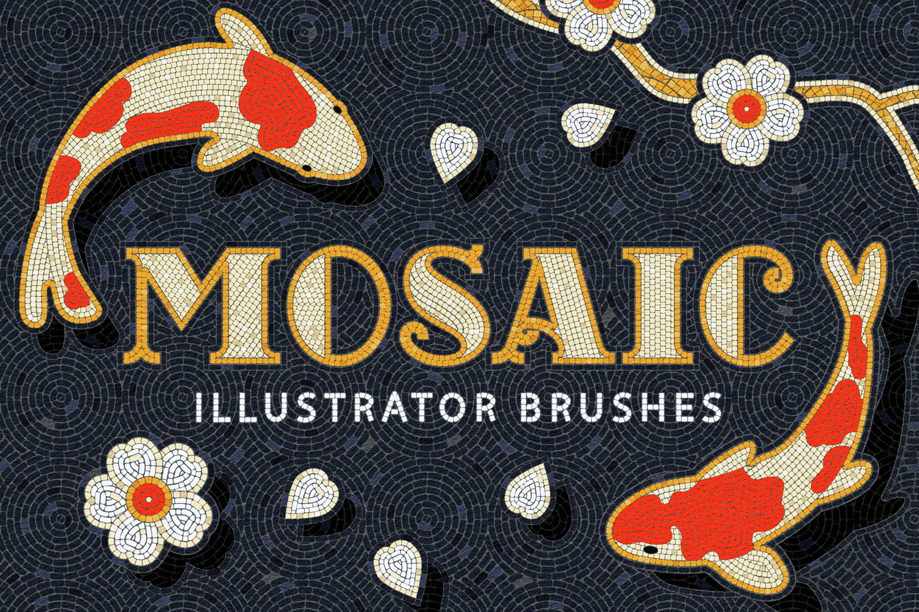 9 in 1 Illustrator Brushes Bundle 10