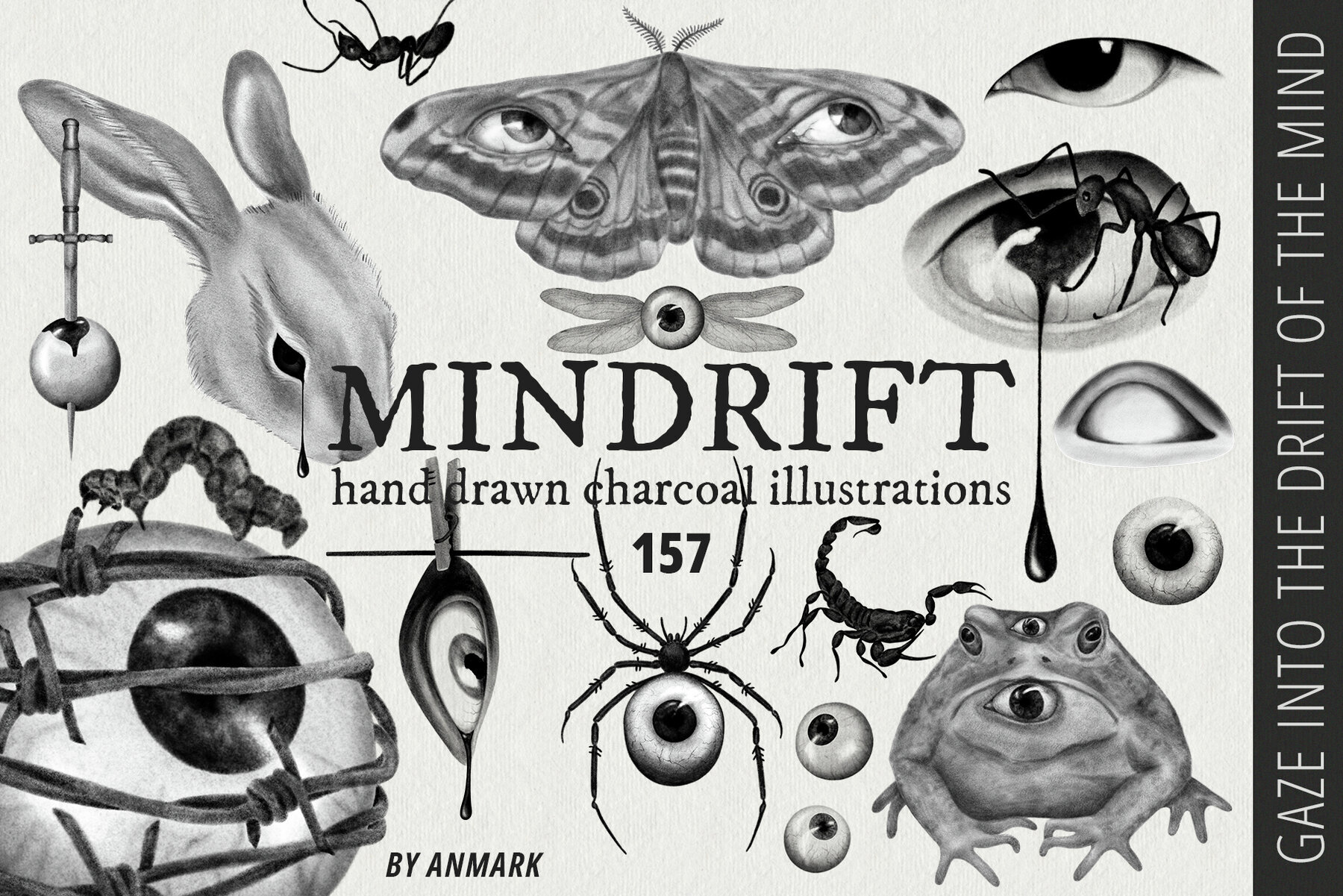 Mindrift Psychedelic Hand Drawn illustrations 1