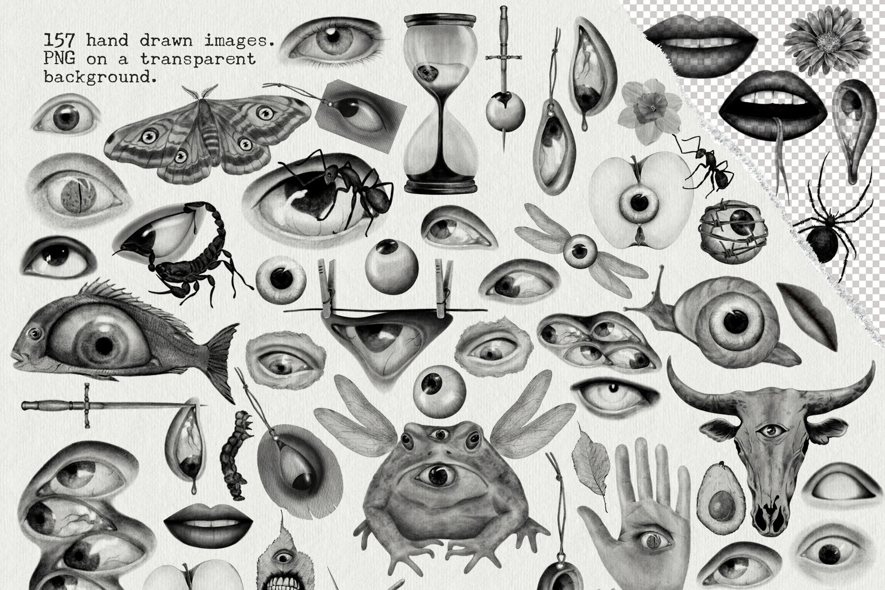 Mindrift Psychedelic Hand Drawn illustrations 3