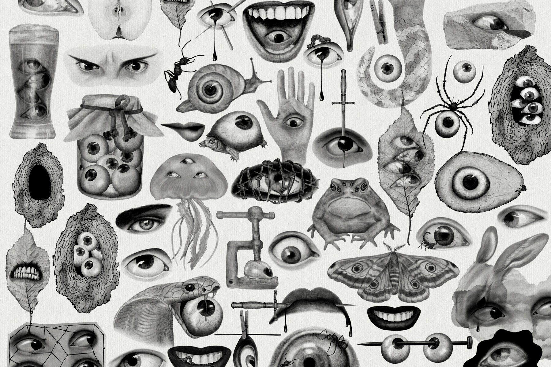 Mindrift Psychedelic Hand Drawn illustrations 4