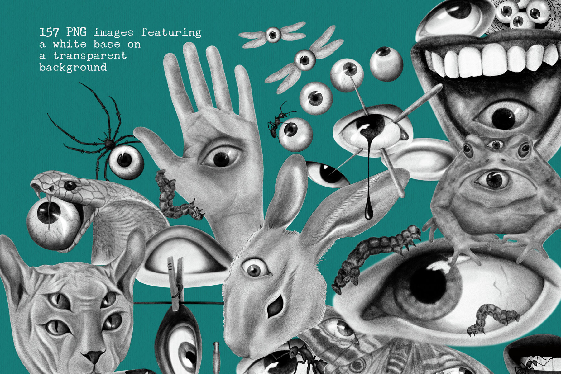 Mindrift Psychedelic Hand Drawn illustrations 8