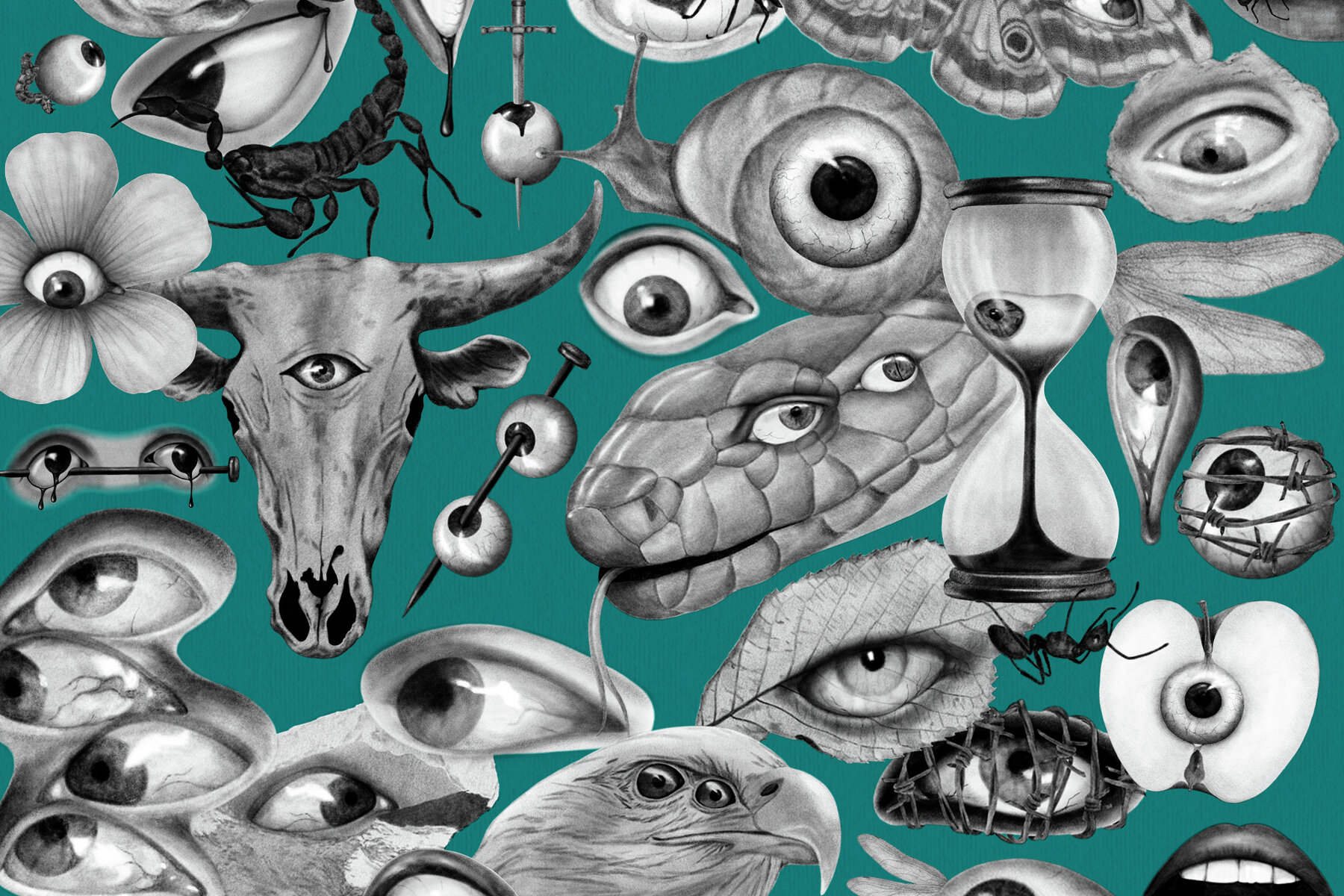 Mindrift Psychedelic Hand Drawn illustrations 9