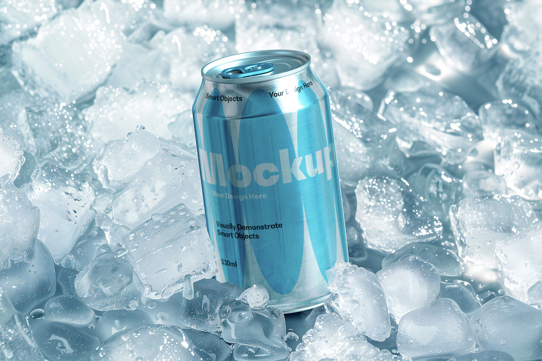 Frozen Can Mockup Set 3