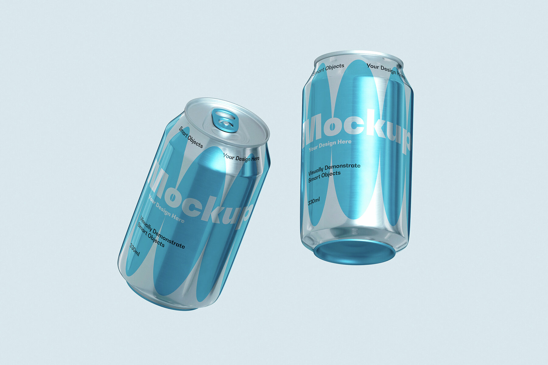 Frozen Can Mockup Set 4