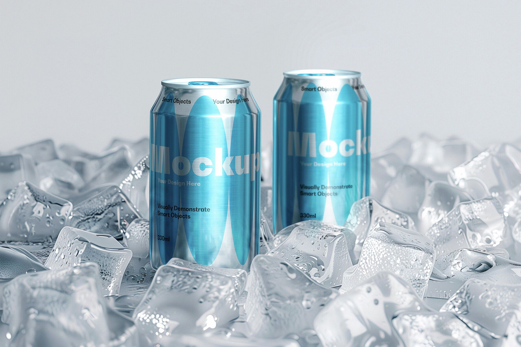 Frozen Can Mockup Set 5