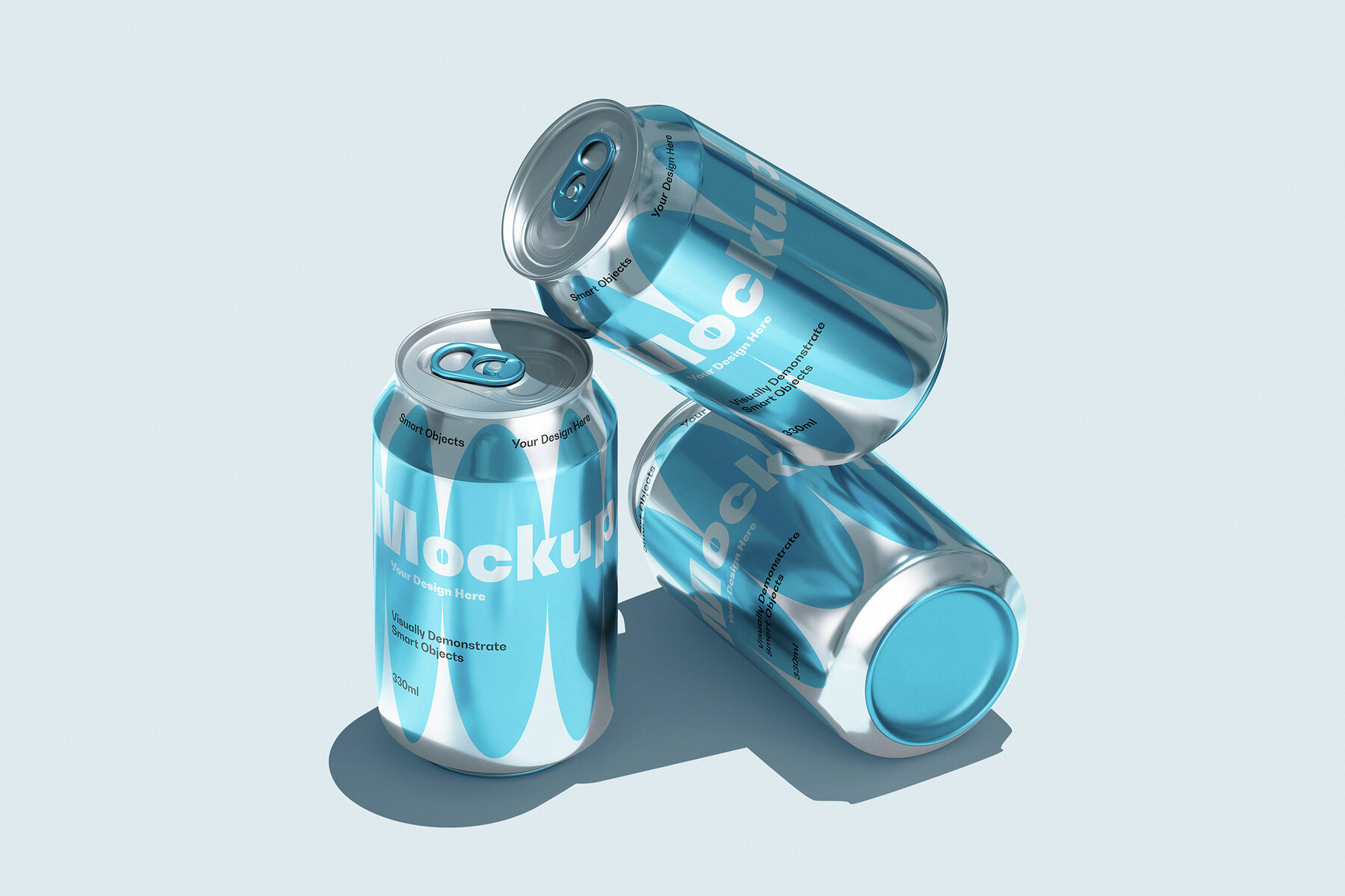 Frozen Can Mockup Set 6