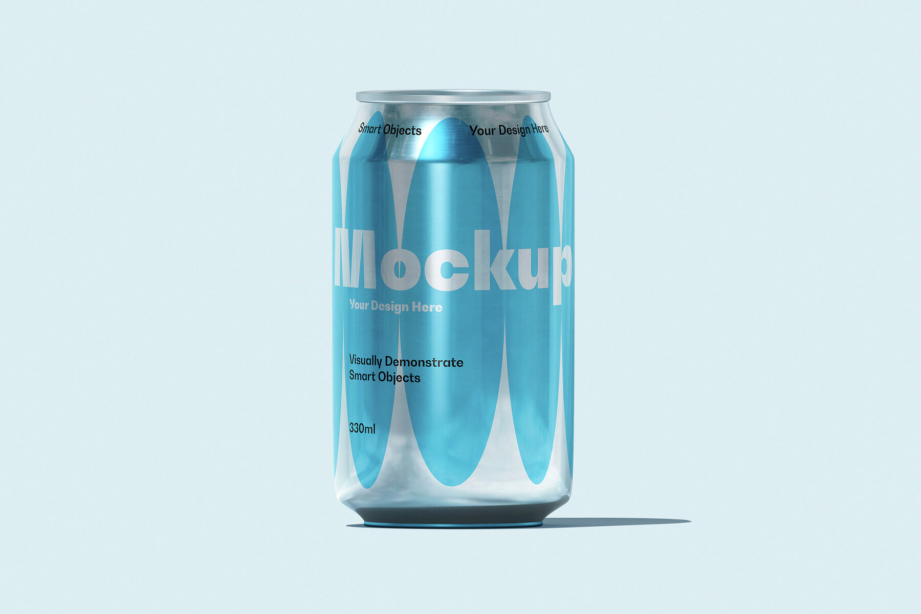 Frozen Can Mockup Set 10