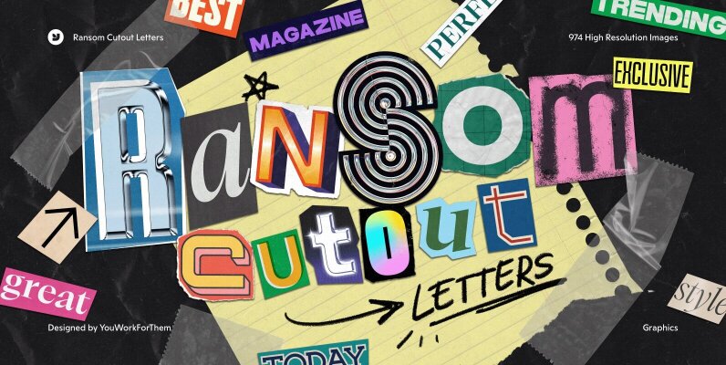Ransom Cutout Letters
