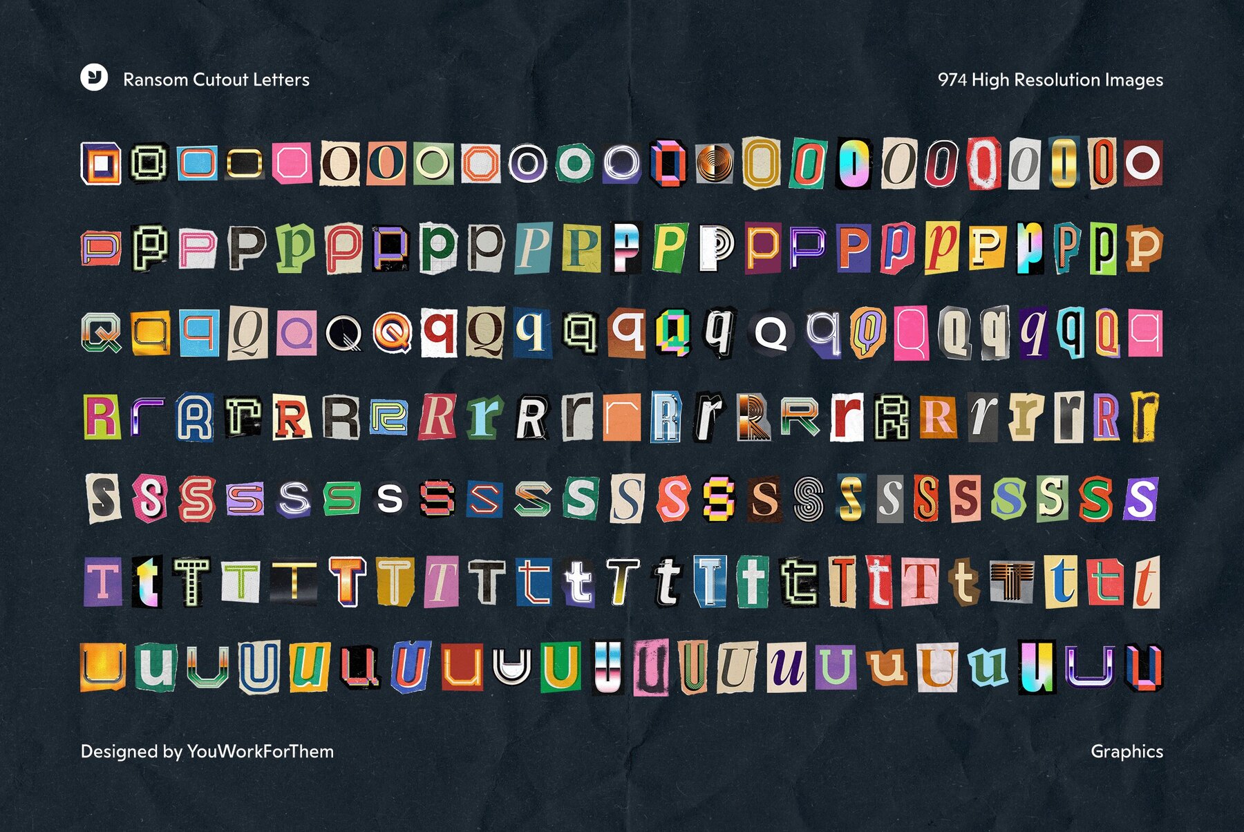 Ransom Cutout Letters 8