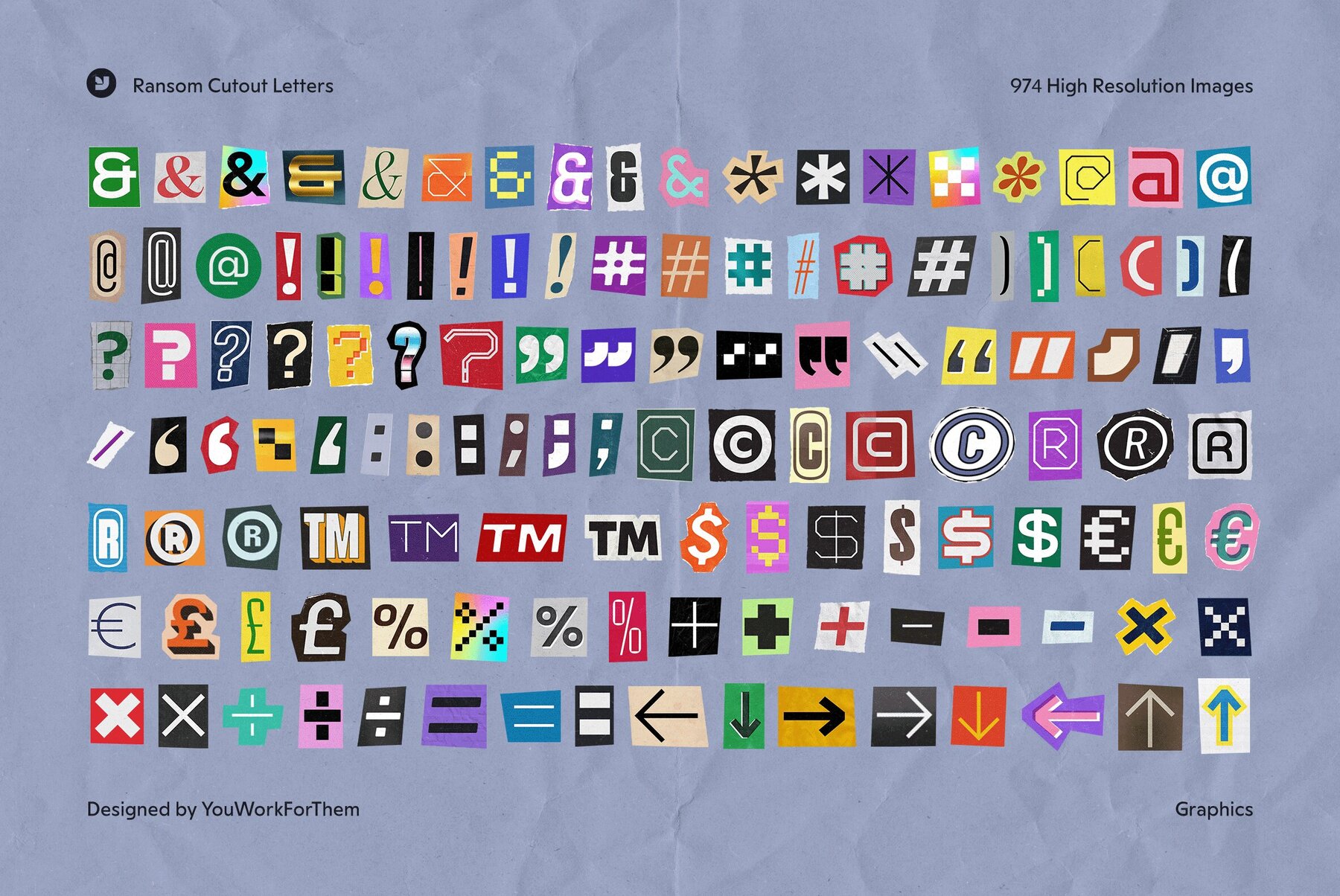 Ransom Cutout Letters 13