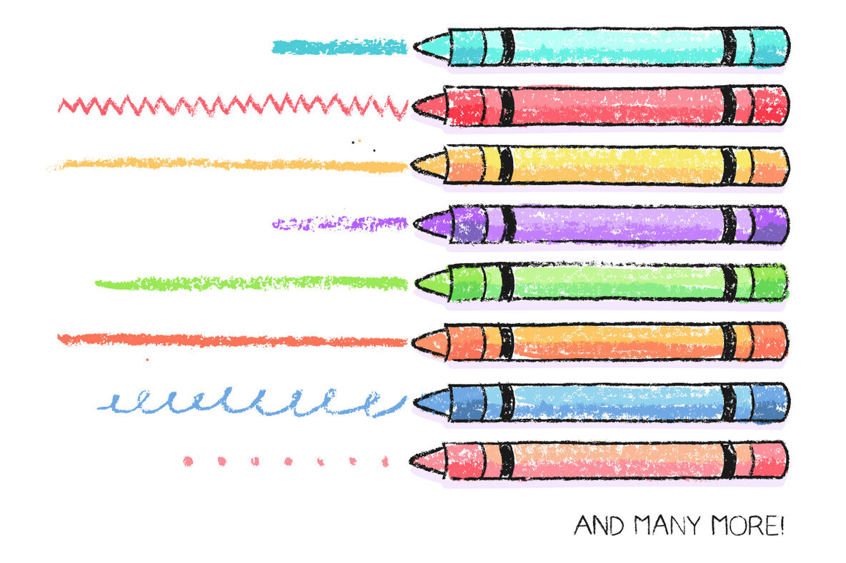 Crayon Brushes 3