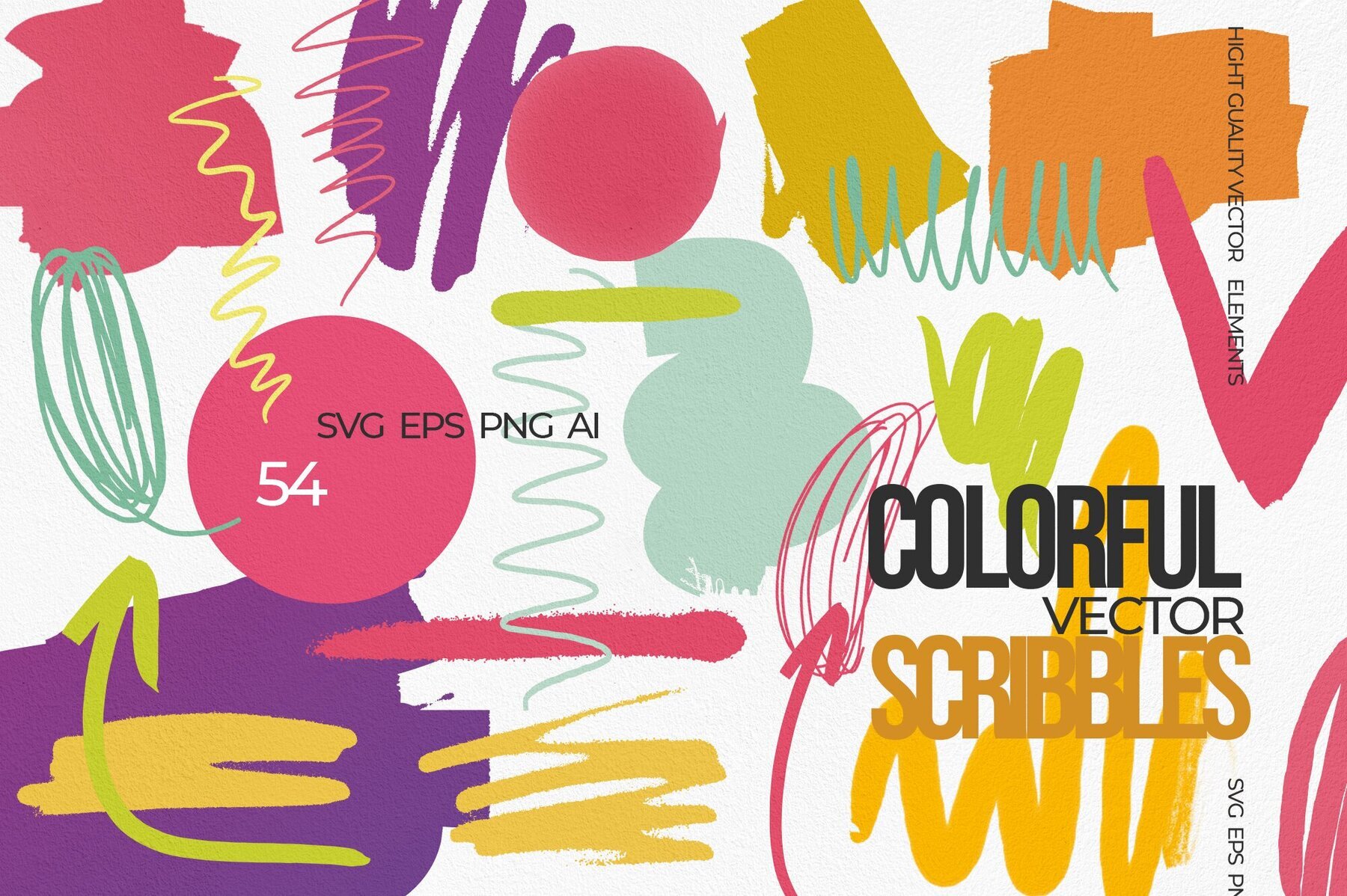 Color Extravaganza Scribbles 1
