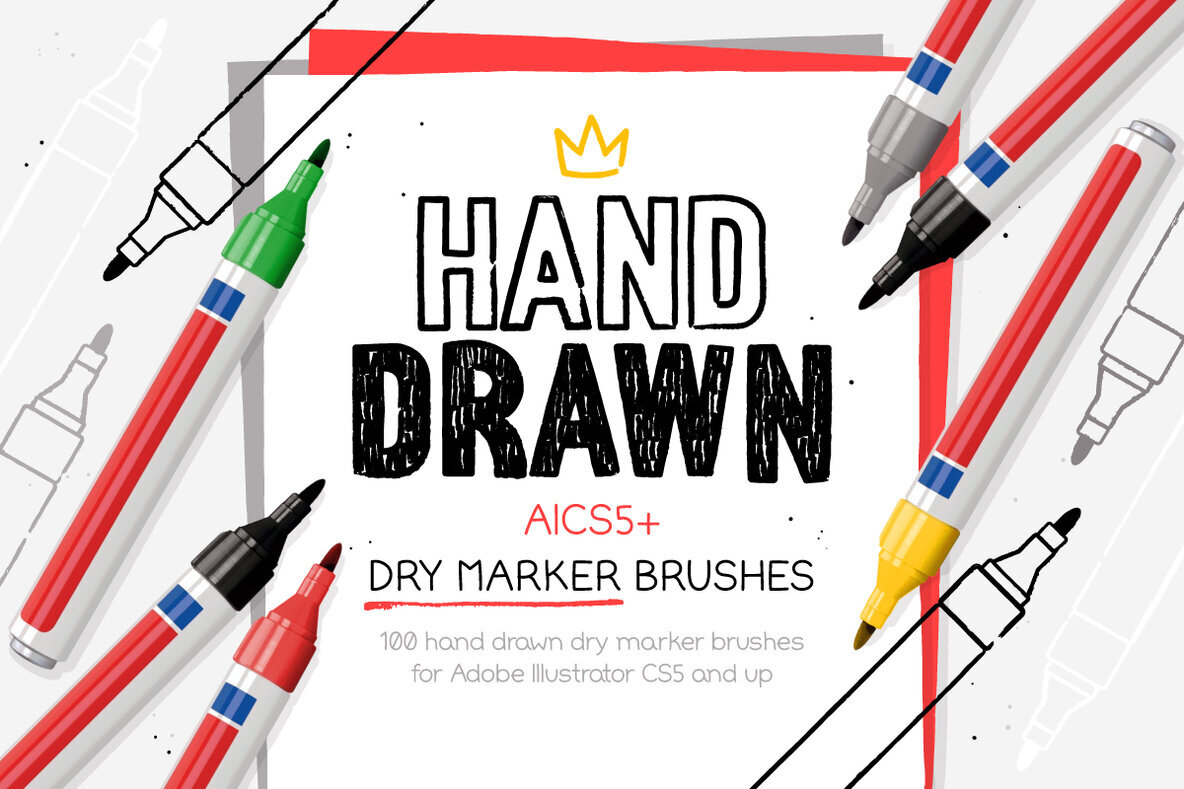 Dry Marker Brushes 1