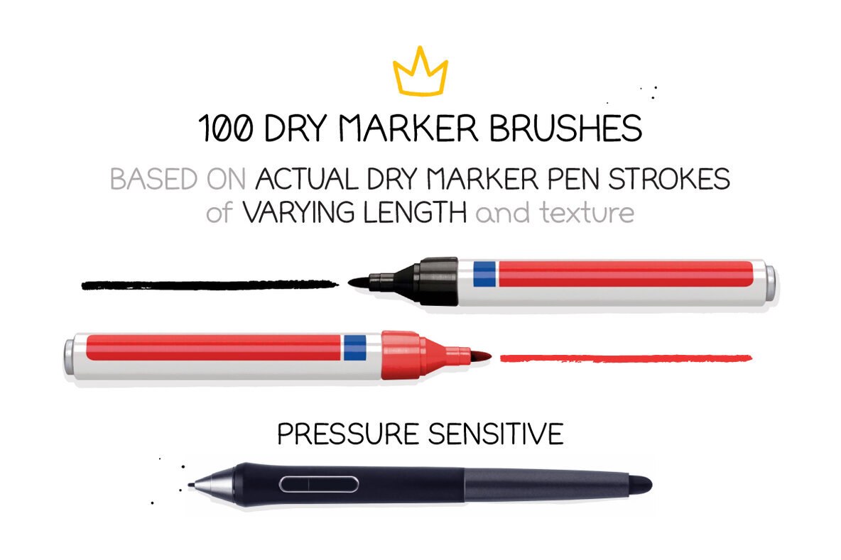 Dry Marker Brushes 2