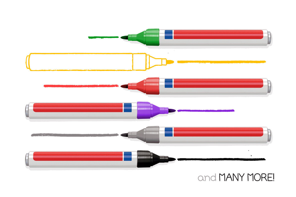 Dry Marker Brushes 3