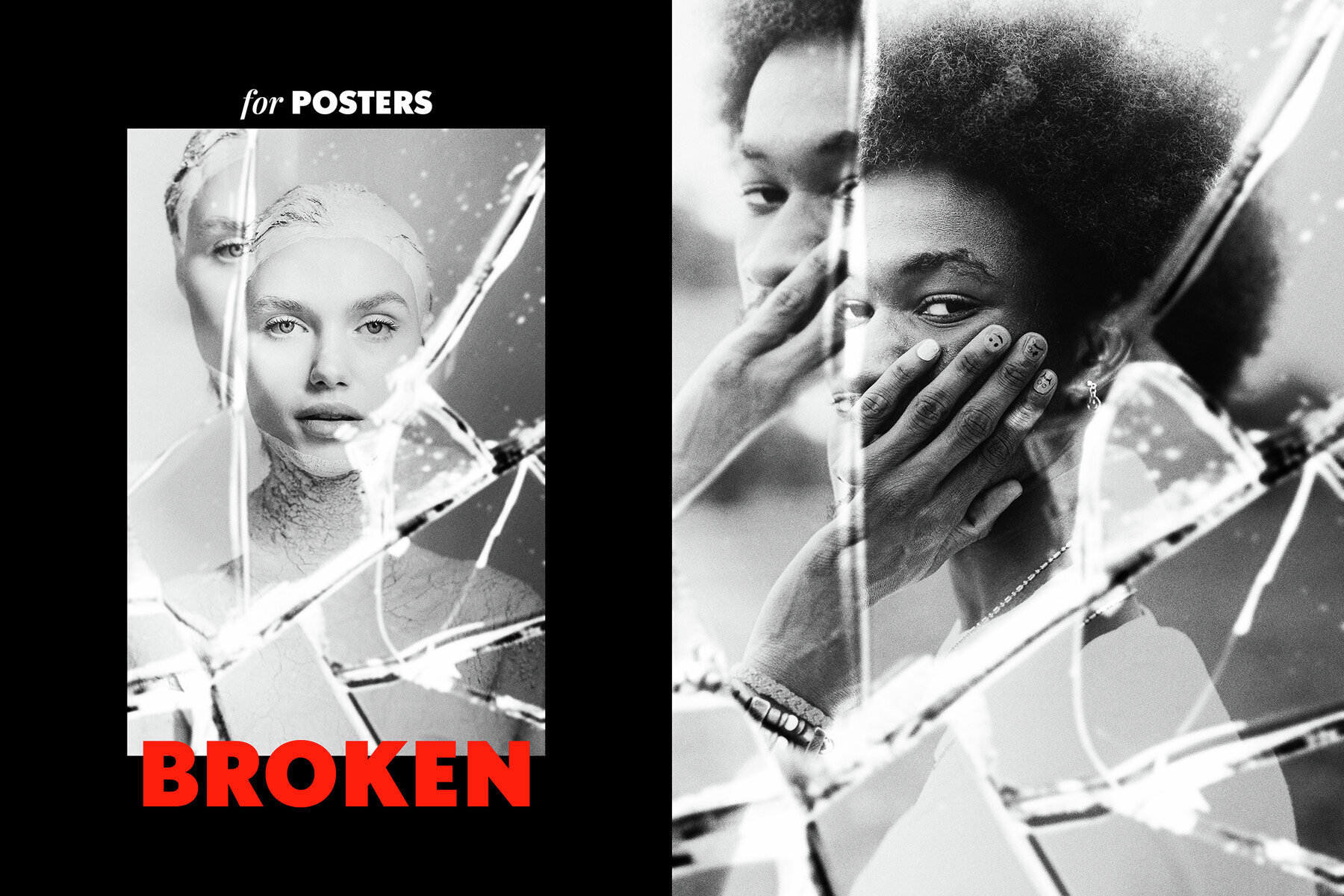 Shattered Mirror Photo Effect 1