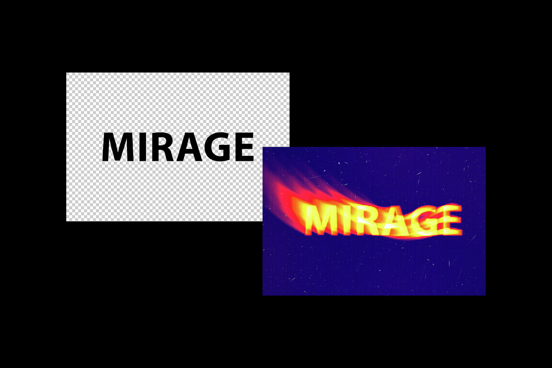 Trippy Motion Text Effect 6