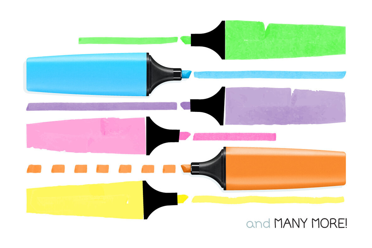 Highlighter Brushes 3