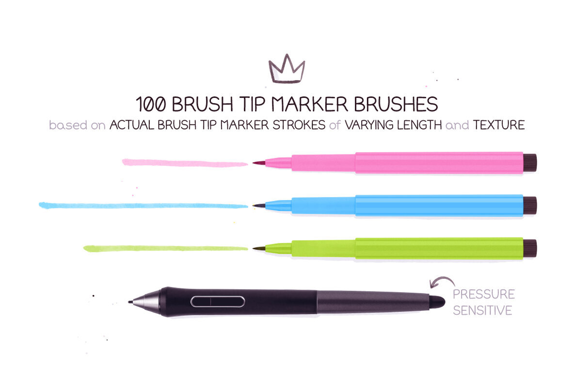 Brush Pen Brushes Vol 2 2