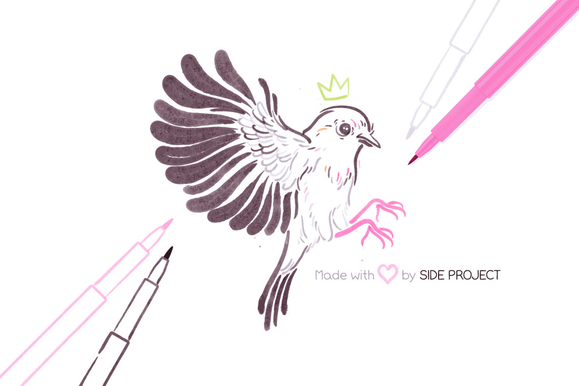 Brush Pen Brushes Vol 2 4