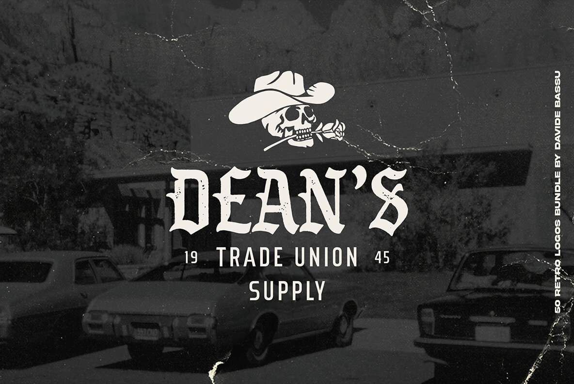 50 Retro Logos Bundle 8