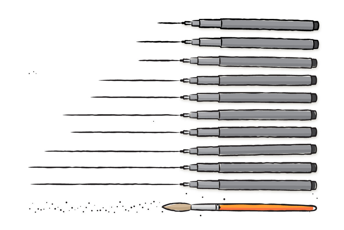 Hand Drawn Styles   Brushes Vol 3 3