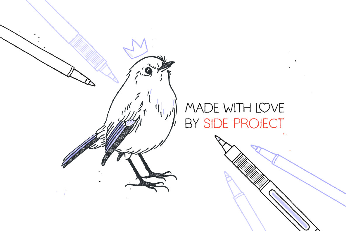 Blotchy Pen Brushes 4