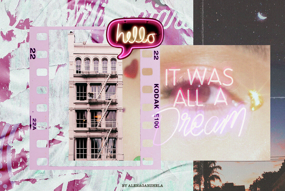 Broken Hearts   Mixed Media Collage Pack 2