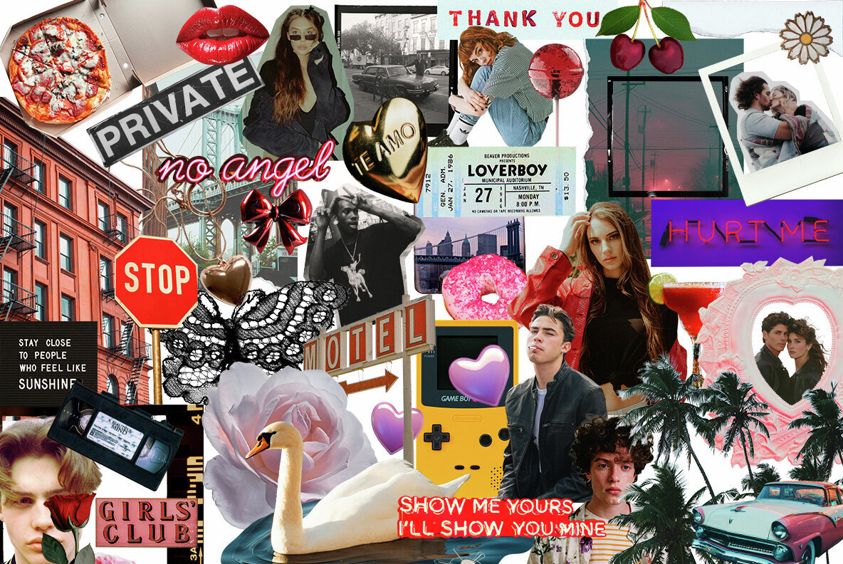 Broken Hearts   Mixed Media Collage Pack 3