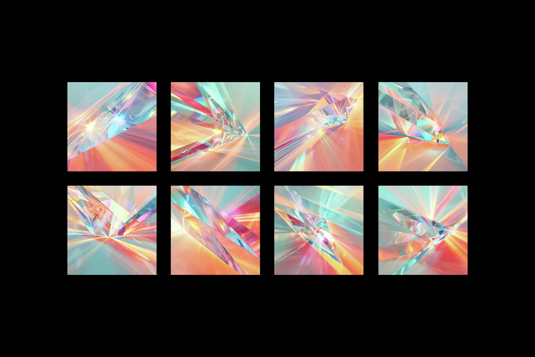 Prismatic Light Backgrounds 6