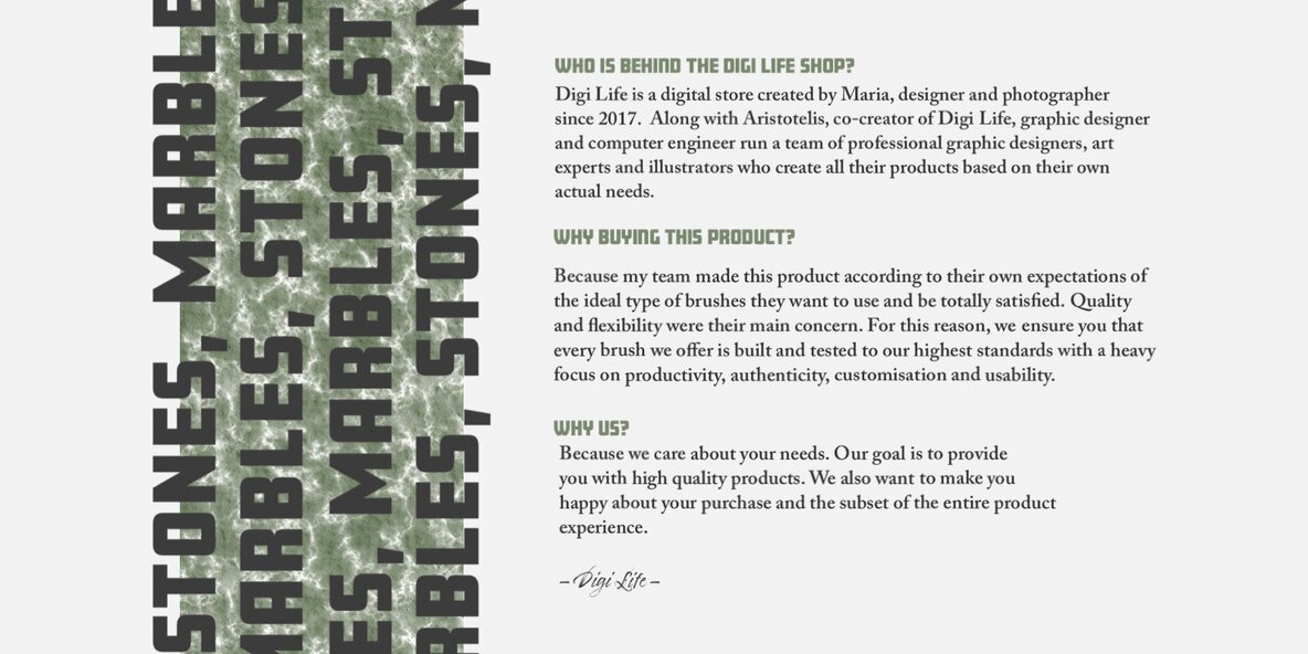 Stones   Marbles Procreate Brushes 7