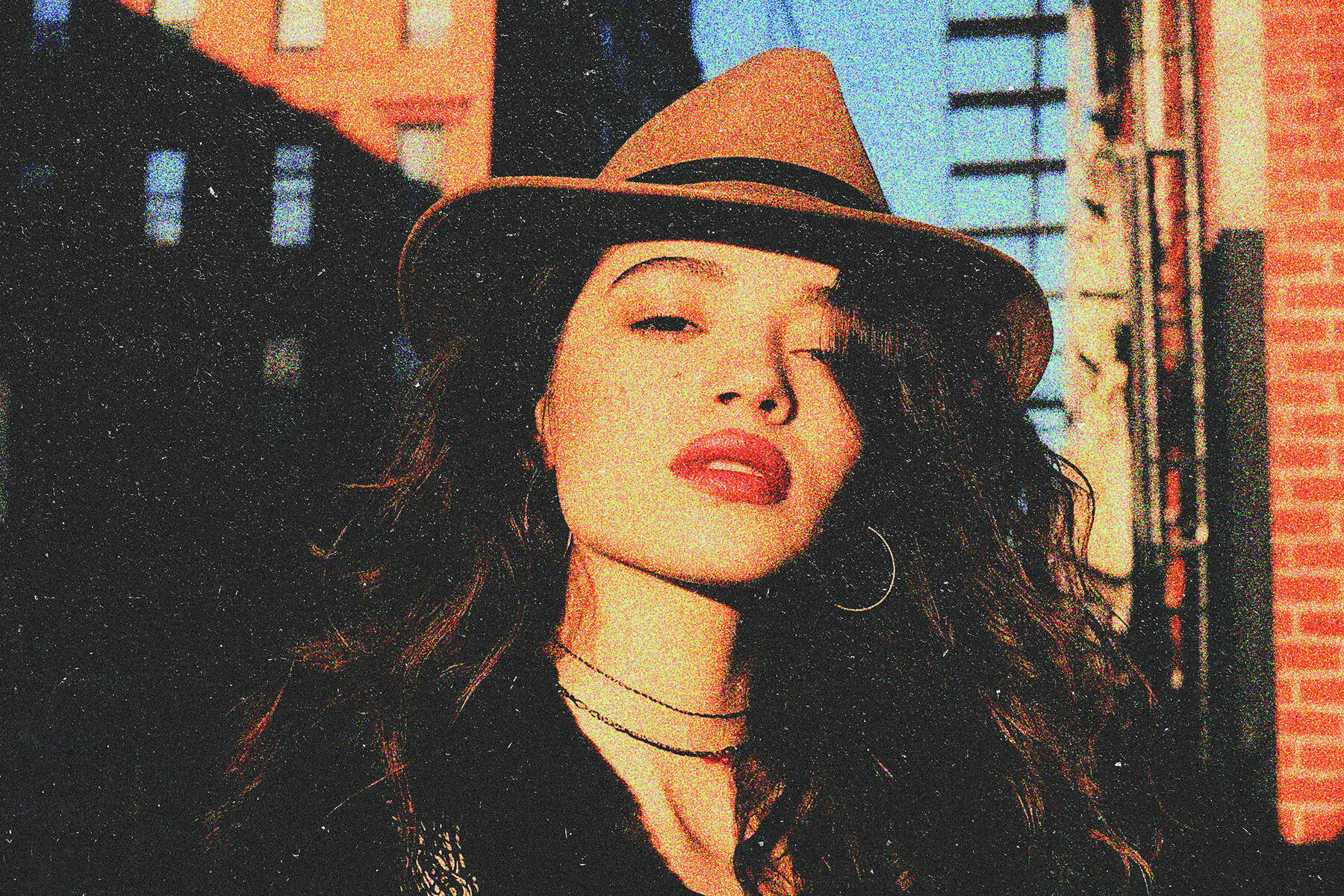 Retro Noise Photo Effect 6