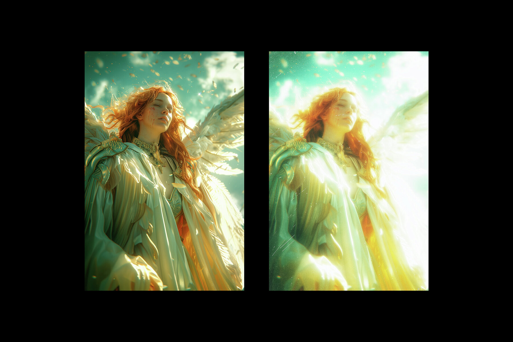 Heavenly Glow Photo Effect 4