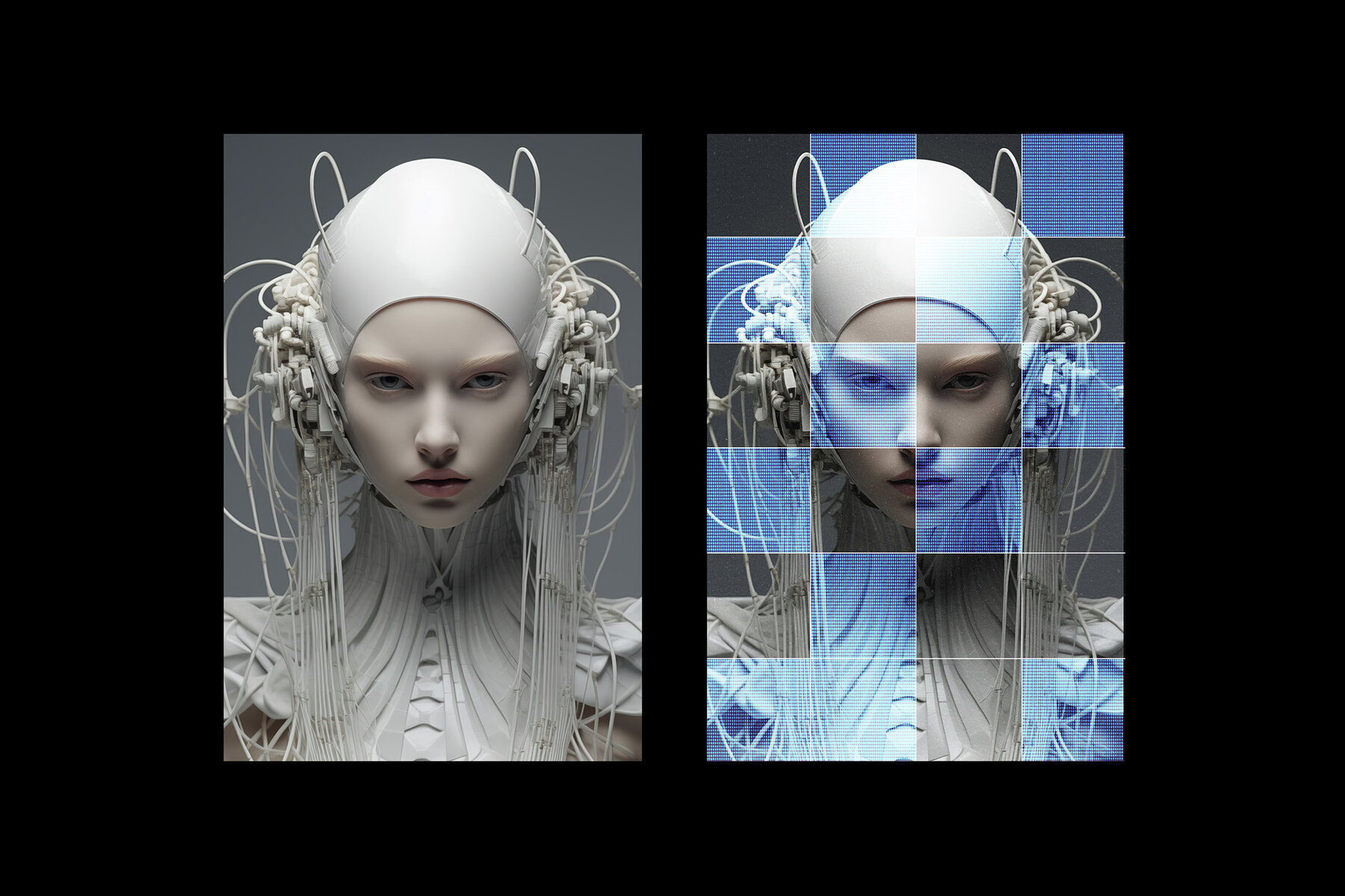 Cyber Shapes Photo Effect 8