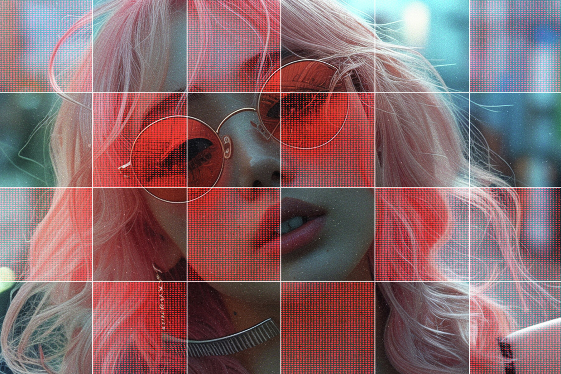 Cyber Shapes Photo Effect 9