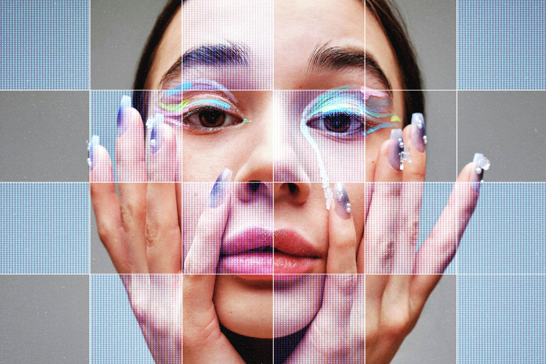 Cyber Shapes Photo Effect 10