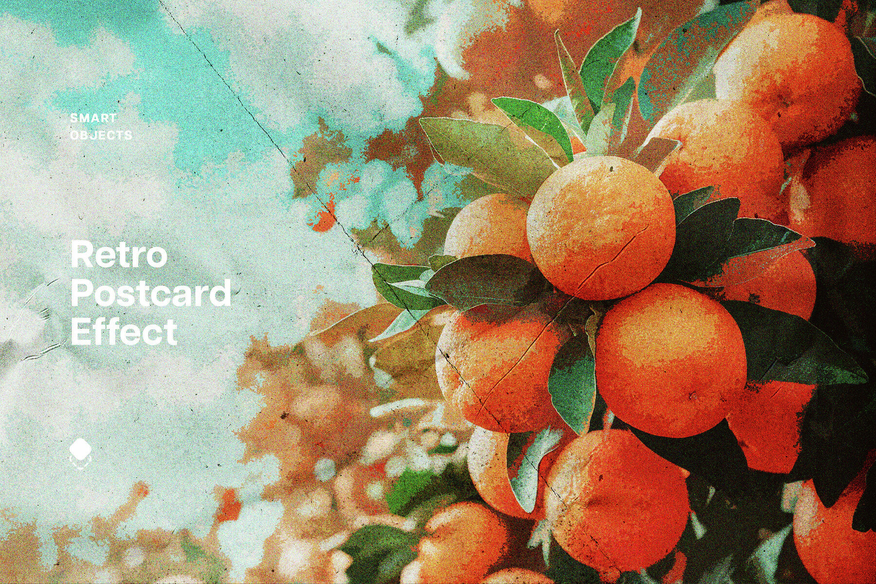 Retro Postcard Photo Effect 1