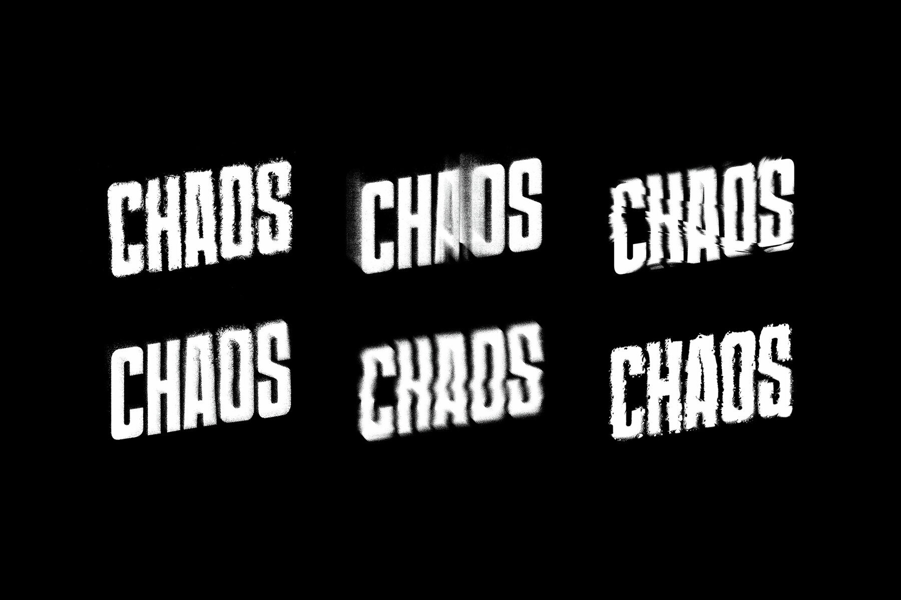 Noisy Distortion Text Effect 2