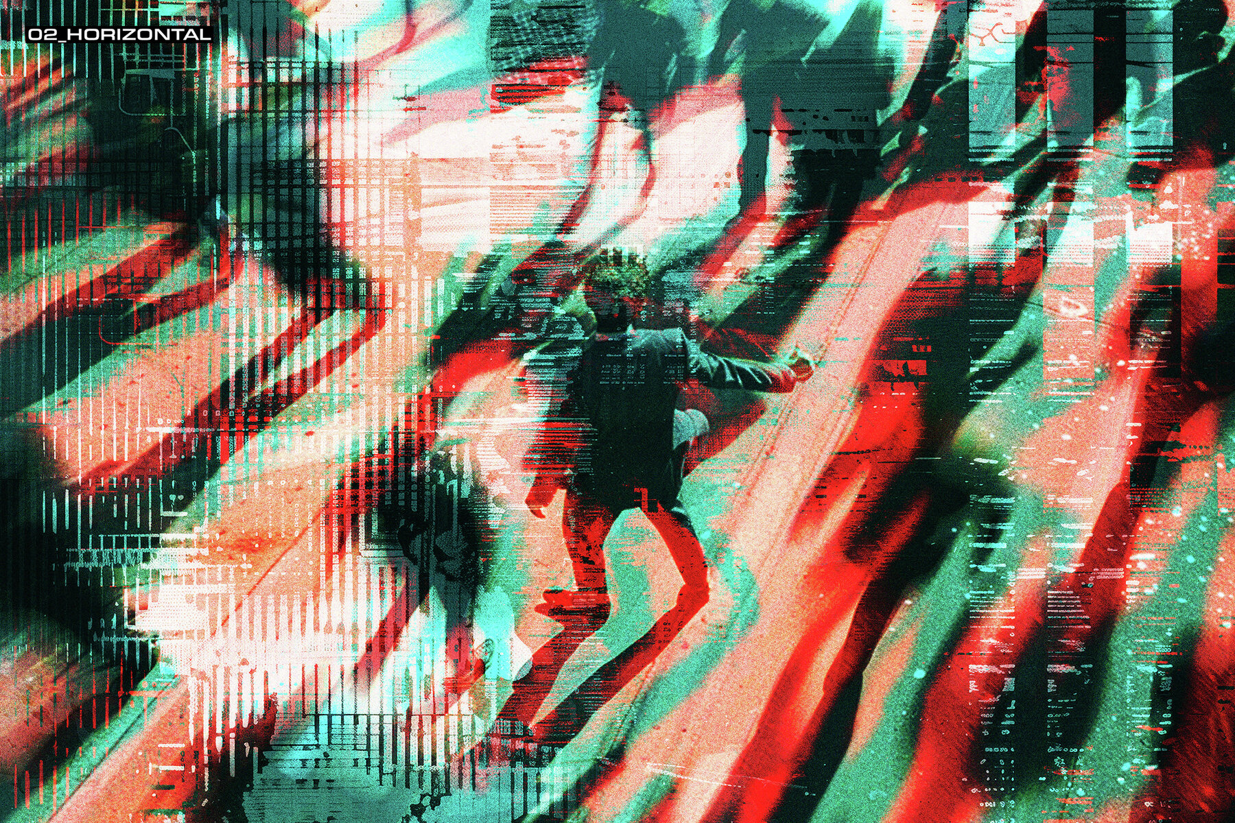 Glitch Distortion Photo Effects 6
