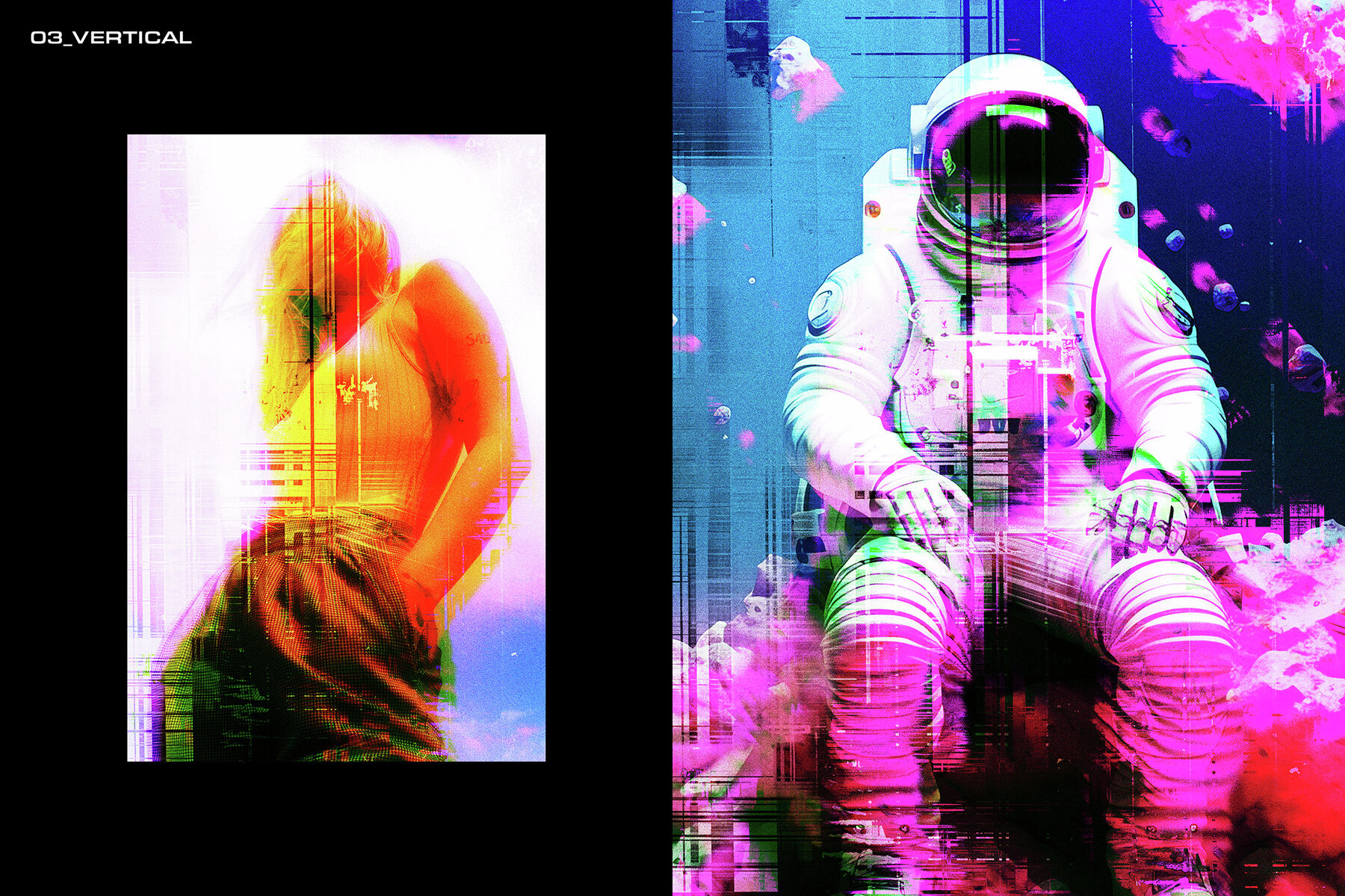 Glitch Distortion Photo Effects 10