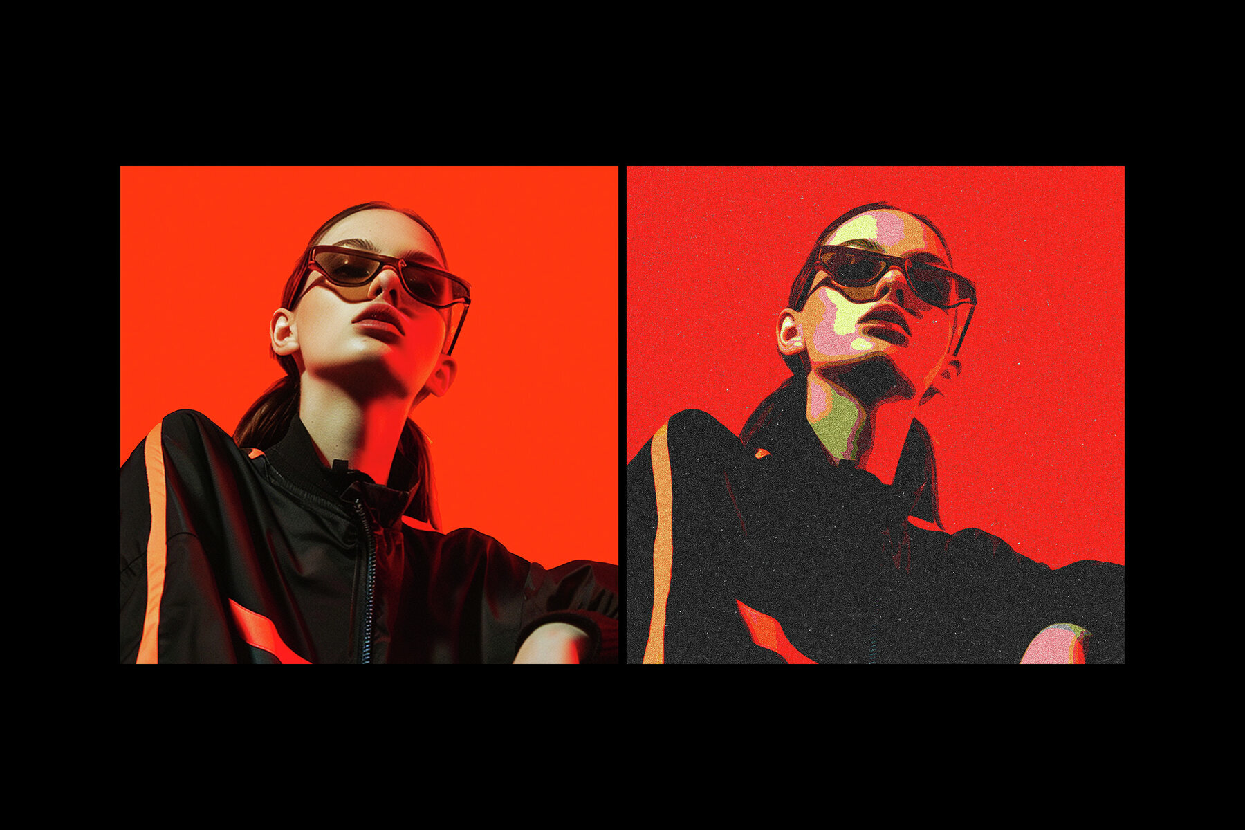 Poster Pop Art Photo Effect 2