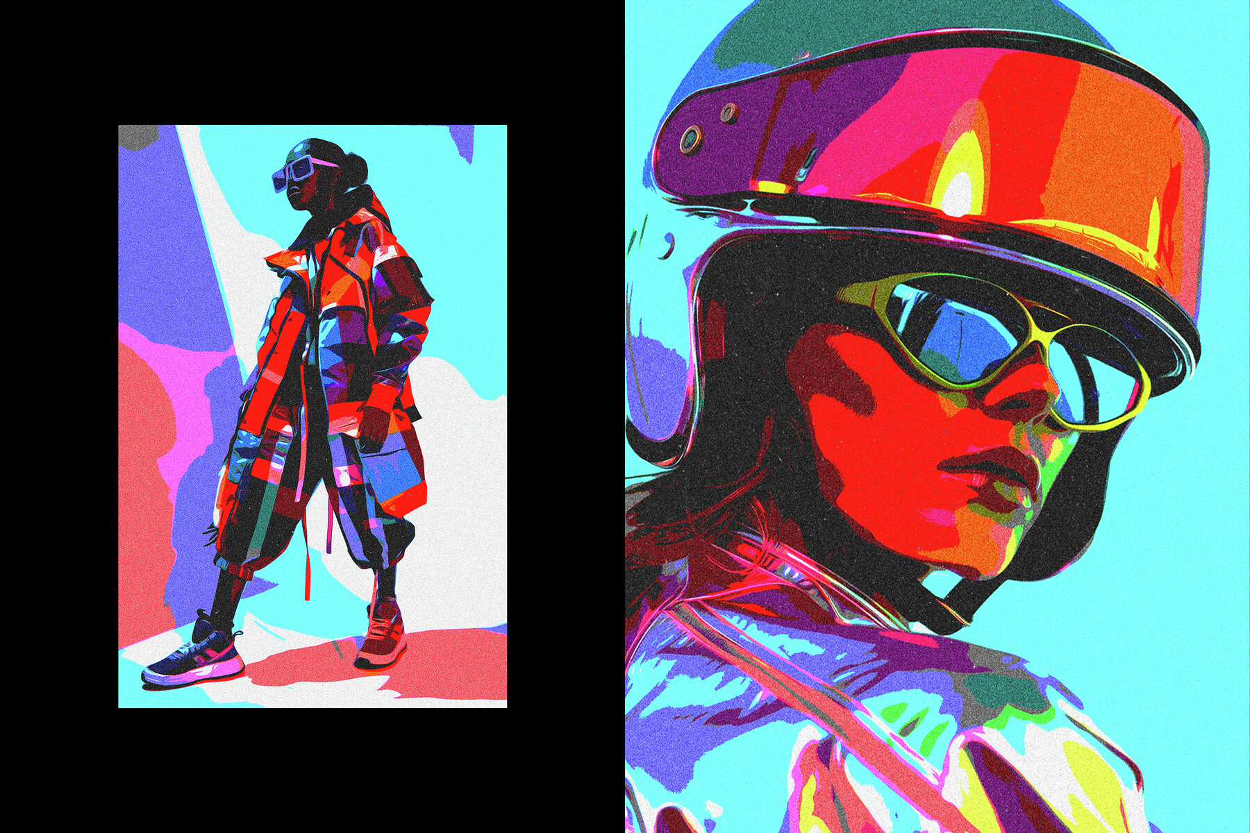 Poster Pop Art Photo Effect 4