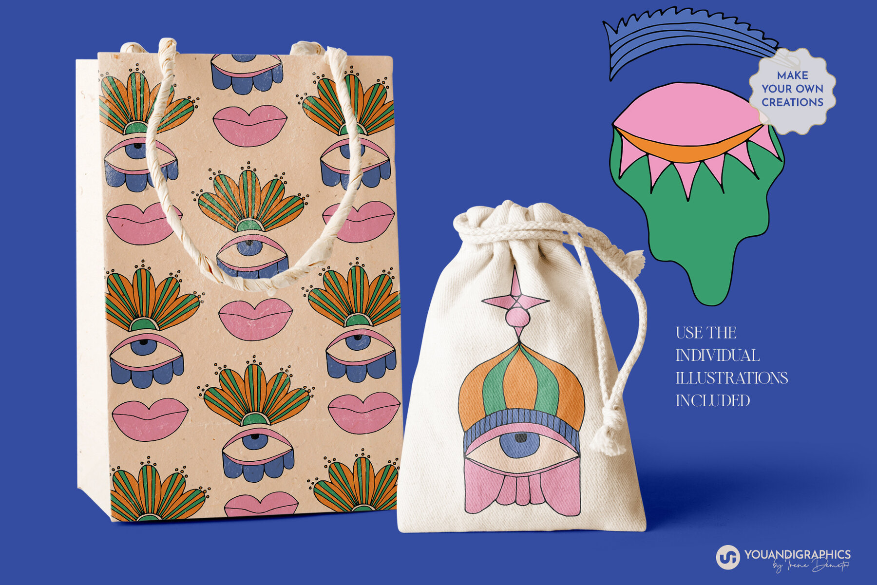 Evil Eyes Graphics Posters Patterns 6