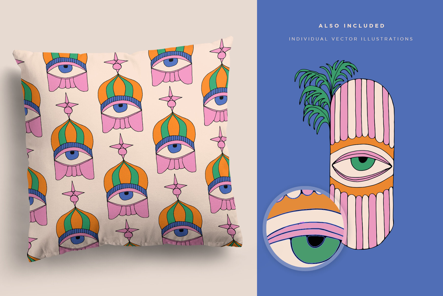 Evil Eyes Graphics Posters Patterns 8