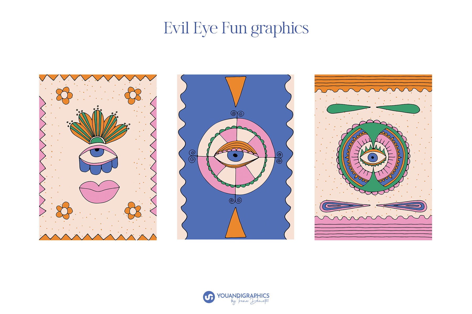 Evil Eyes Graphics Posters Patterns 10