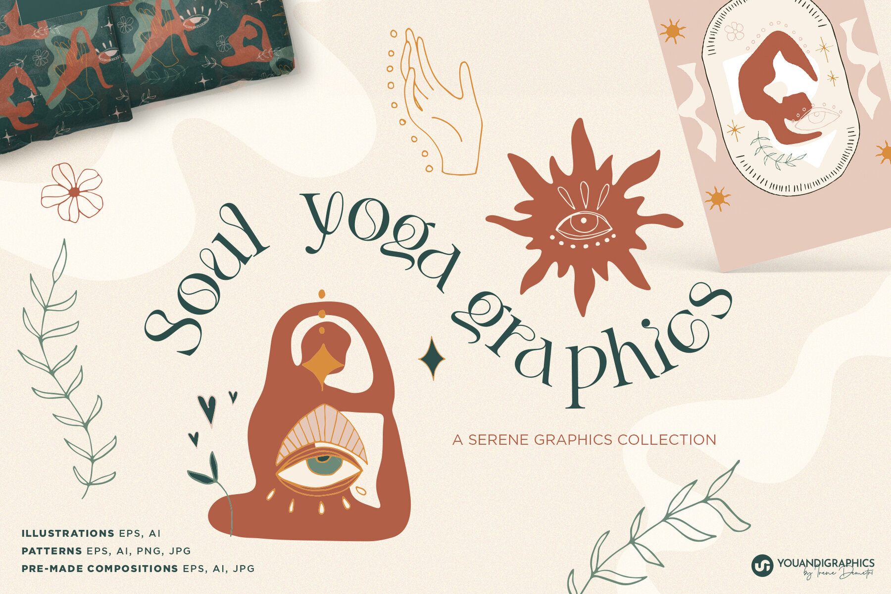 Soul Yoga Graphics Collection 1
