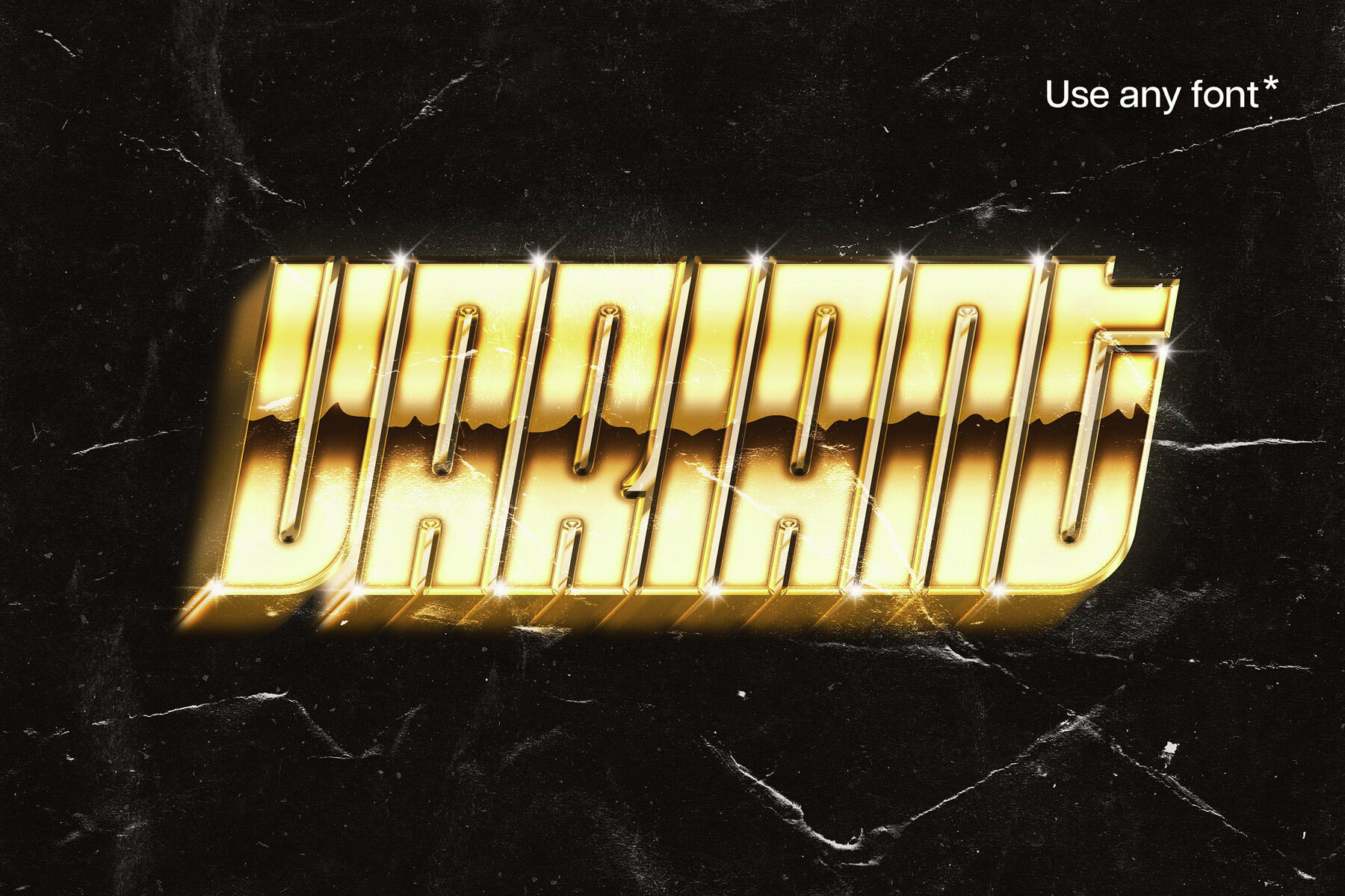 Bold 3D Retrowave Text Effects 5