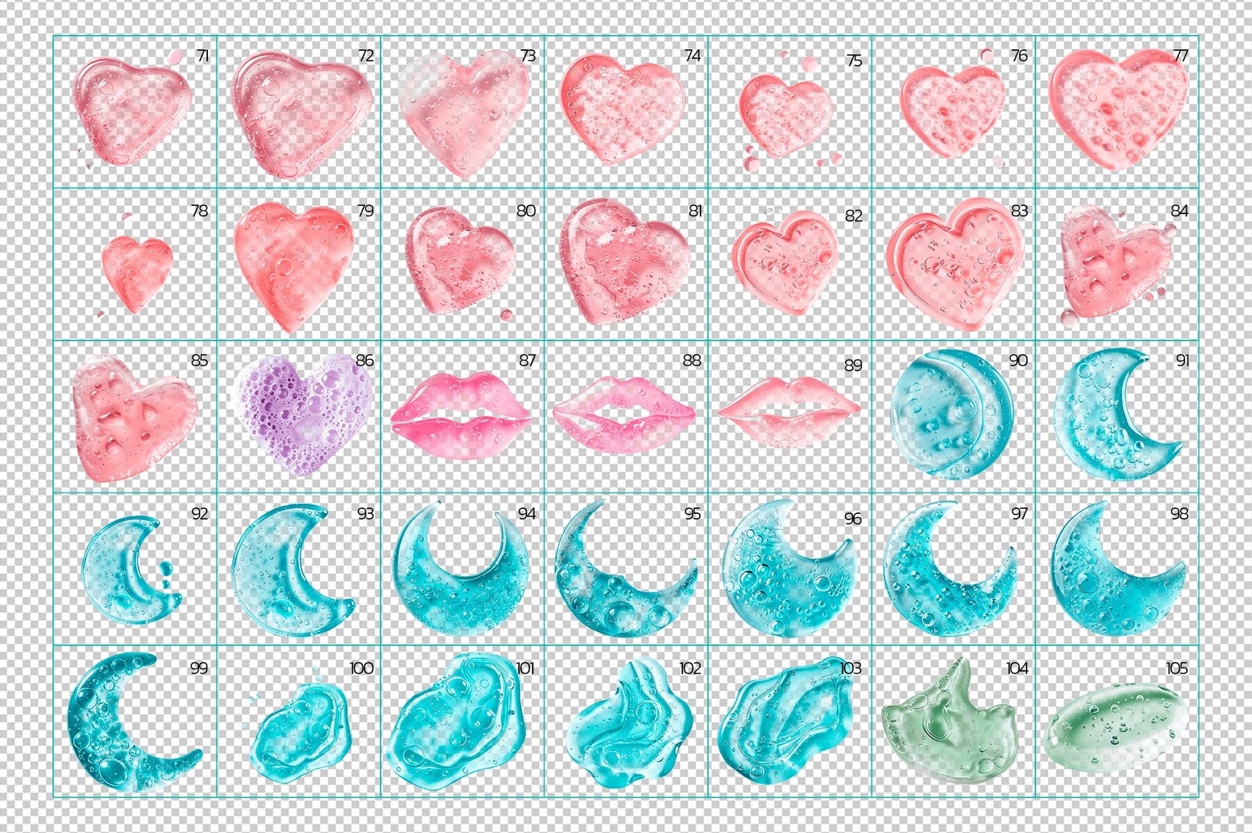 Beauty abstract shapes and backgrounds 10