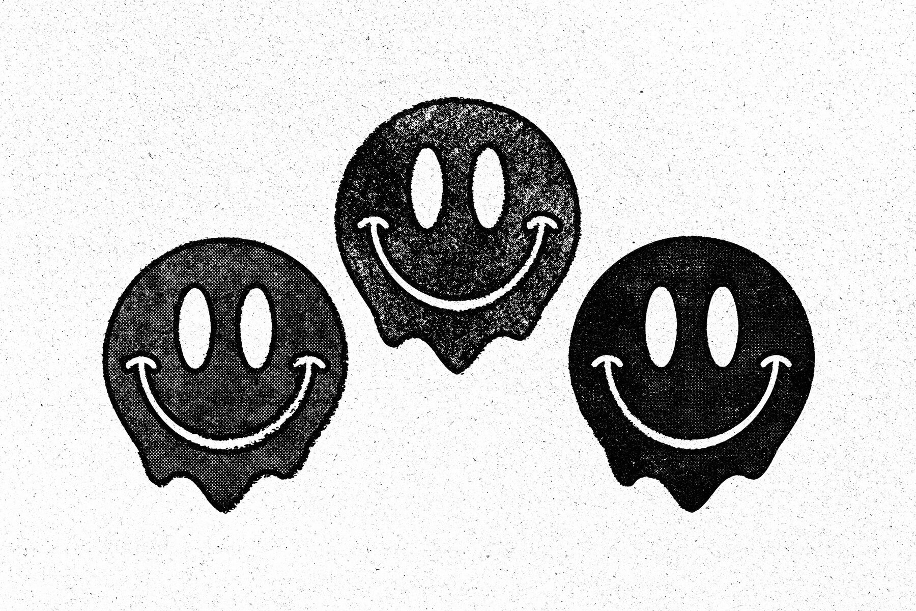 Grunge Ink Stamp Text and Logo Effect 3