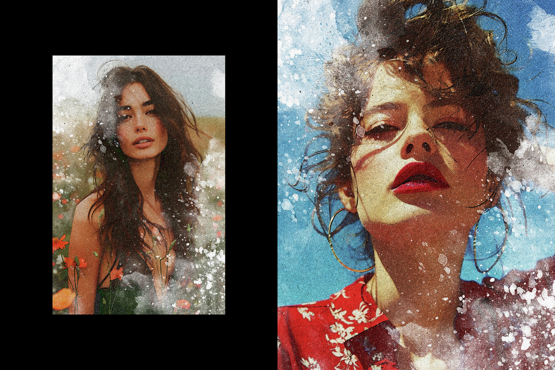 Watercolor Painting Photo Effect 4